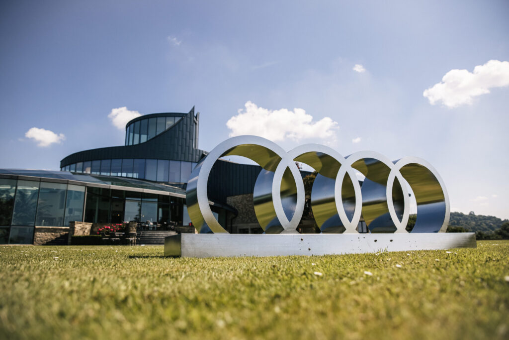 Corporate event catering for Audi at Swinhay House Cotswolds