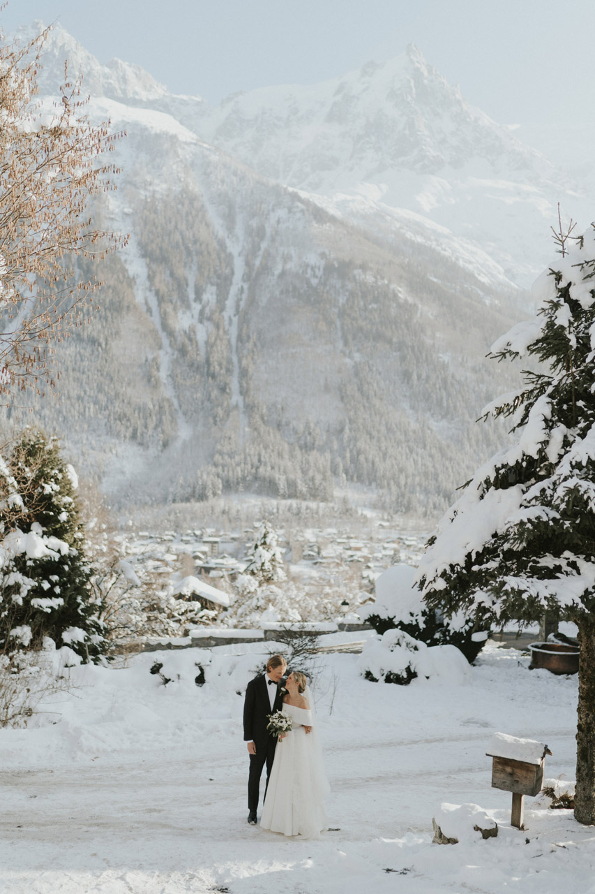 Mountain weddings in France Chamonix